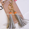 bag leather tassel wholesale advertising cheap keychains in bulk